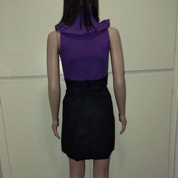 Rachael G. Black and Purple Sleeveless Summer Dress, Size S and M - Picture 12 of 12